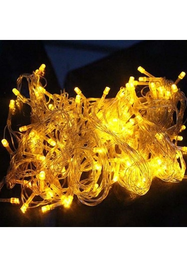 Çok Renkli 10 M Dize 100 Led Noel Ağacı Peri Parti Işıkları Lamba Noel Dekor Su Geçirmez Çok Renkli