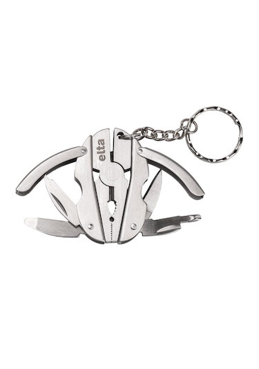İzeltaş Elta Multi Tool Mini 7 Fonksiyonlu Katlanır Çok Amaçlı Pense El Aleti Paslanmaz Çelik 75 Mm Diğer