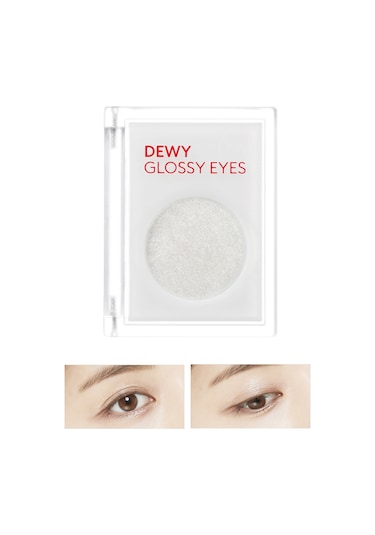 Missha M Dewy Glossy Eyes Parlak ve Işıltılı Görünüm Sunan Göz Farı White Beach