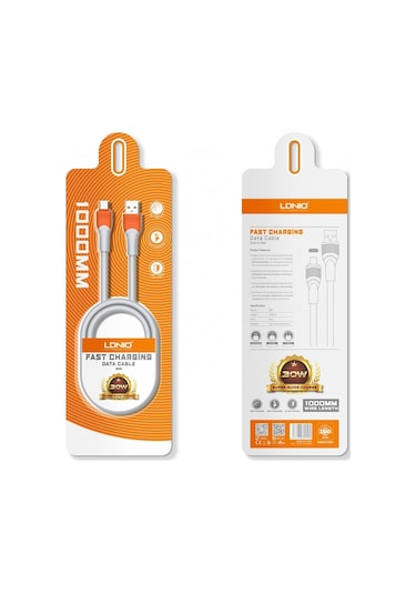 Ldnıo LS601 Usb To Type-c 1 M Hızlı Şarj Kablosu
