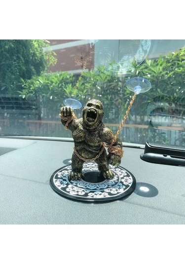 Mal Aksesuarları İçin Araç İç Dekorasyon Gorilla Merkezi Konsol 1 Adet