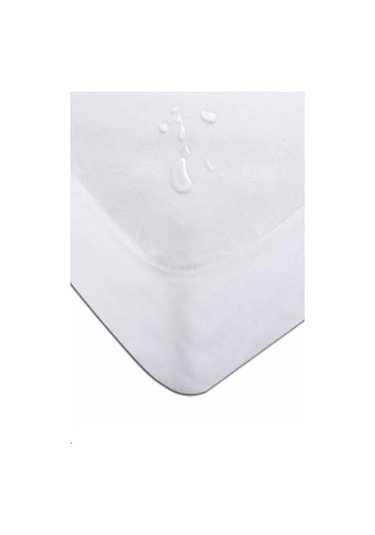 Divanev Battal Çift Kişilik 220x200 Cm Fitted Alez Micro Sıvı Geçirmez Beyaz