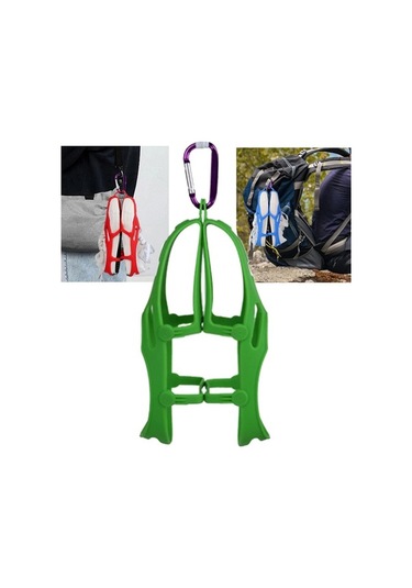 Pazly Suntek Çanta İçin Ayakkabı Askısı Dolap Yeşil S Ve M Model Diğer