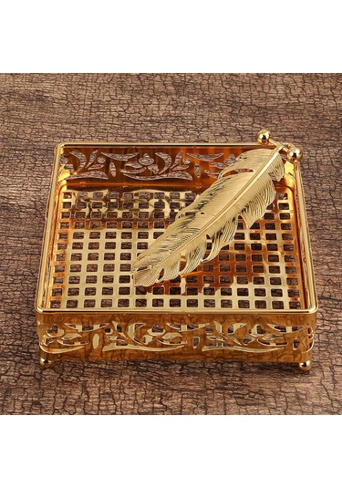 Homyl Peçetelik Ev Mobilyaları Oturma Odası Tezgah Mutfak Için Altın