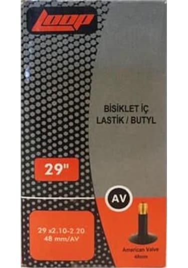 Loop İç Lastik 29 x 2.10-2.40 Av48 Kalın Sibop