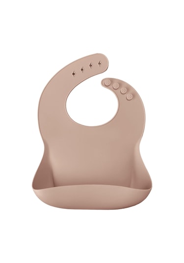 Oioi Basic Silikon Mama Önlüğü Bej