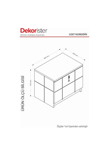 Dekorister  Exclusive Lost Komidin  Ceviz