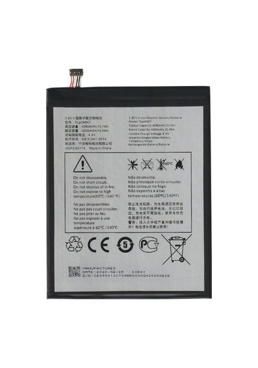 Typbat-Tb-088 Kodlu 3.85V 4080Mah Batarya Pil