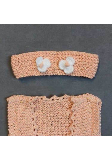 Uretti - Talia 8659 1005 El Örgüsü Koton İp Kız Çocuk Elbise - Bandana Takım - 1 Yaş / Gülkurusu Gülkurusu Uretti - Talia 8659 1005 El Örgüsü Koton İp Kız Çocuk Elbise - Bandana Takım - 1 Yaş / Gülkurusu Gülkurusu