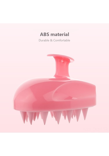 Qingmipy Yumuşak Silikon Şampuan Fırçası - Saç Ve Kafa Derisi Masajı İçin Rahatlatıcı Fırça
