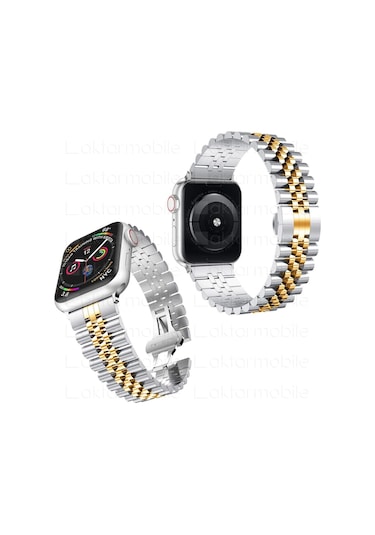 Apple Uyumlu  Watch Metal Kordon Kayış Jubilee Bilezik