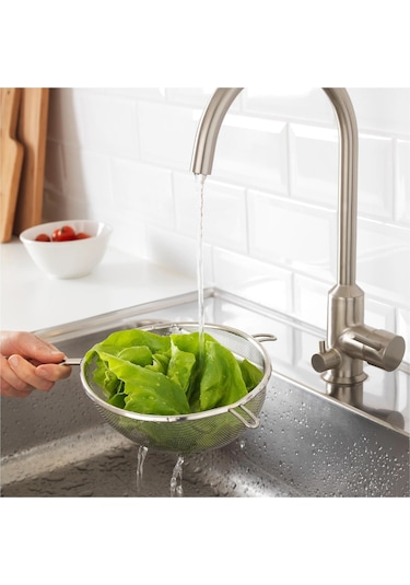 22 Cm Paslanmaz Çelik Tel Süzgeç