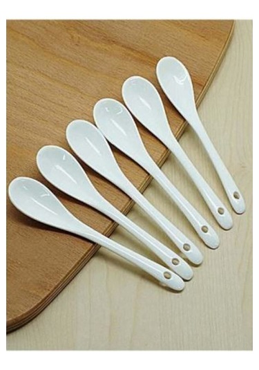 Mis Kitchen 6 Adet Porselen Çay, Reçel & Tatlı, Şeker Kaşığı