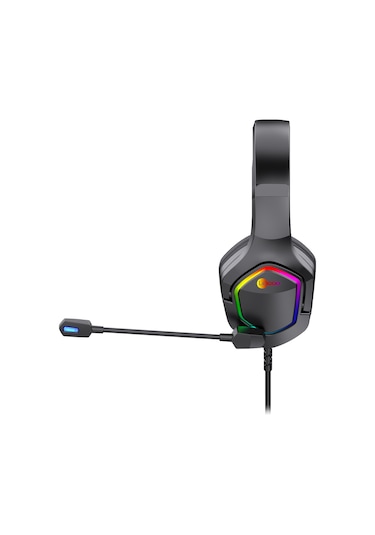 Lecoo HT403 USB Kablolu RGB Mikrofonlu Kulak Üstü Gaming Kulaklık
