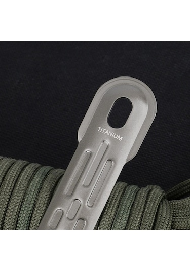 Pazly Yürüyüş Ve Piknik İçin Titanyum Renkli Hafif Kamp Kaşık Takımı Ev Dışı Kullanım Çok Renkli