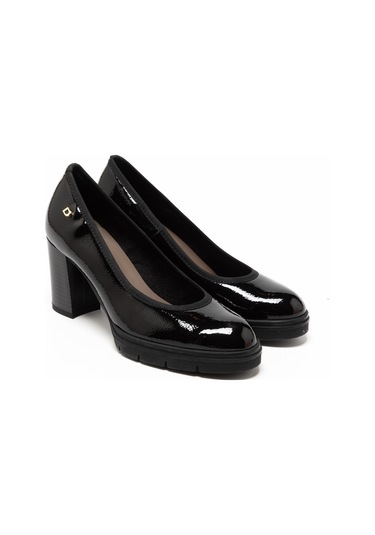 Topuklu/ Stiletto Kadın 483700ds Donna Serena 3700ds Naplak Axel Nero Naplak Axel Nero