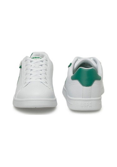 U.s. Polo Assn. Costa Erkek Sneaker Ayakkabı Beyaz Yeşil Beyaz Yeşil Beyaz - Yeşil