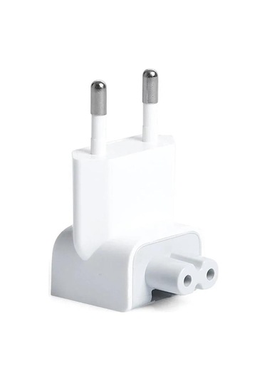 Apple Uyumlu MacBook Şarj Adaptörü Soket Çevirici Priz Ucu Plug - Başlık