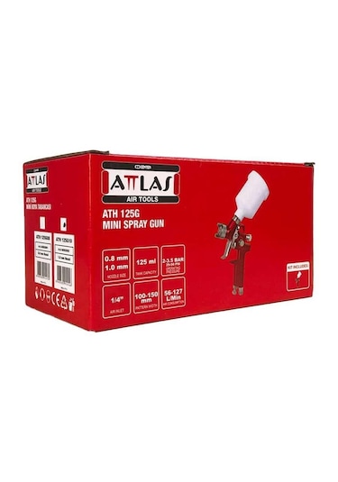 Attlas ATH 125G10 Mini Sprey Boya Tabancası A0502002