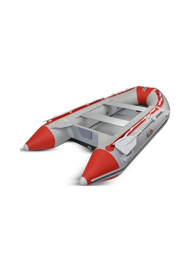 Fishika 300cm Kırmızı Alüminyum Taban Omurgalı Şişme Bot