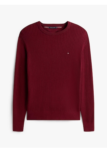 Tommy Hilfiger Pıma Ctn Cash Structure Crew Erkek Mor Kazak - Mw0mw40449 Mor Tommy Hilfiger Pıma Ctn Cash Structure Crew Erkek Mor Kazak - Mw0mw40449 Mor