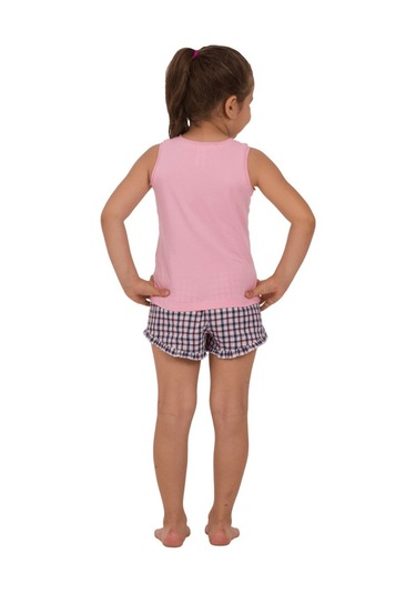 The Don Anne-Kız Pembe Kız Çocuk Şort Takımı (9-14 Yaş)