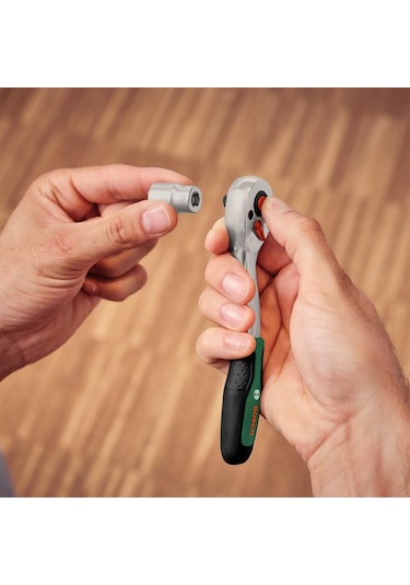 Bosch 56 Parça 1/4'' + 1/2'' Cırcırlı Somun Sıkma Seti - 1600A02Z9G