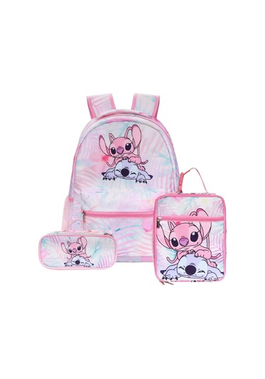 Dikiş İlköğretim Okul Çantası Çocuk Karikatür Sırt Çantası Sırt Çantası Erkek Kız Anime Kawaii Karikatür Okul Çantası Mochila Koyu Gri