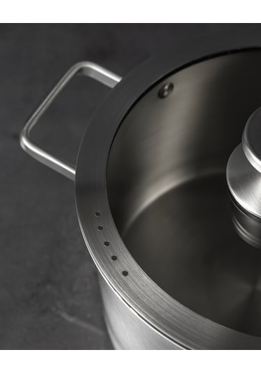 Madame Coco Raye Derin Tencere - Çelik - 22 Cm 8684427146231 Çok Renkli