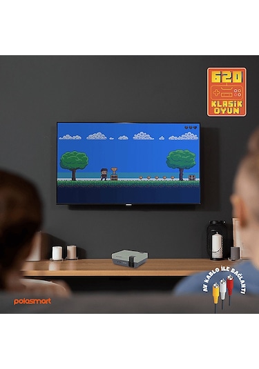 Polo Smart PGM701 Retro Oyun Konsolu + 620 Adet Oyun