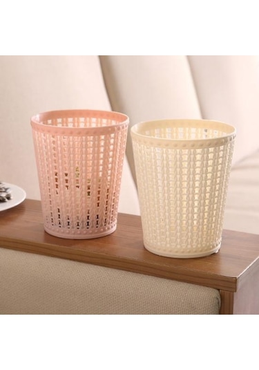 Yeşil Masaüstü Mini Içi Boş Çöp Kutusu Çöp Sepeti Mutfak Oturma Odası Yatak Odası Çöp Kovası