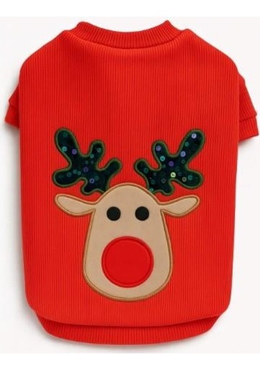 Gedyco Red Deer Küçük Irk Köpek Likralı Sweatshirt