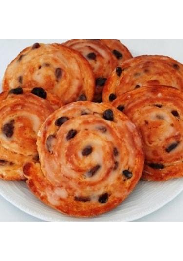 Seymen Rosinenschnecken Üzümlü Rulo Dilimi Çörek 4'lü