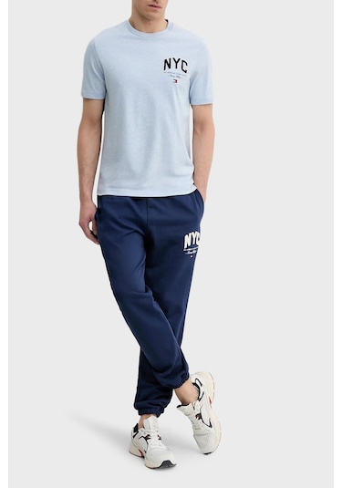 Tommy Hilfiger Erkek Pantolon Mw0mw39688 C7g Mavi Mavi Tommy Hilfiger Erkek Pantolon Mw0mw39688 C7g Mavi Mavi
