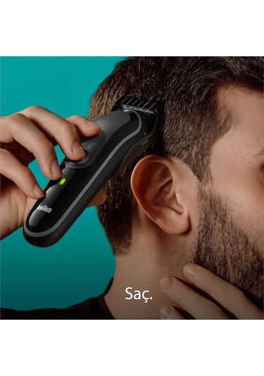 Braun Series 3 MGK3410 Hepsi Bir Arada Şekillendirme Seti