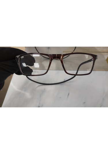 Vinaldi Vi628 Unisex Mıknatıslı Large Mavi Işık Korumalı Gözlüğü Şeffaf - Kahverengi