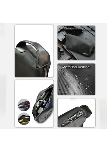 Lenyes Lb521 Martin Serisi Su Geçirmez Aşınmaya Ve Çizilmeye Dayanıklı Aksesuar Çantası Siyah