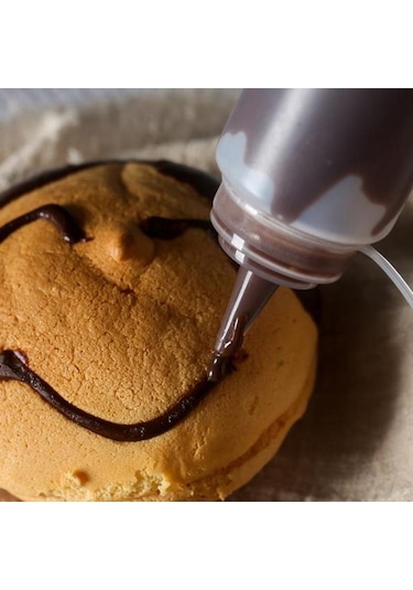 Sarı Mutfak Plastik Salata Sıkma Şişesi 8 Oz Sos Sirke Yağı Ketçap Aracı İçin