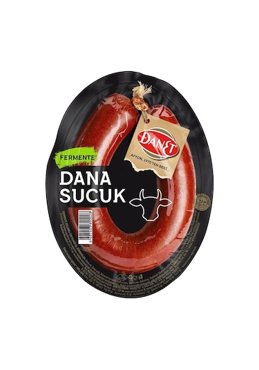 Danet Dana Sucuk Fermente Vakumlu Kangal 200 Gr X 6 Adet