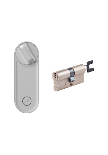 Yale Linus Set - Akıllı Kilit L2 Gümüş Ve Ayarlanabilir Silindir