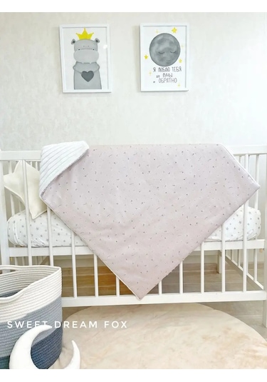 Sweet Dream Fox Bebek Karyolası İçin Kundak 139355883 Açık Pembe
