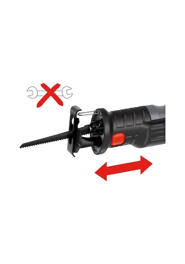 Kraftixx By Einhell KX-RS 18/1  2x3 Amper Akülü Kılıç Testere - 4514020S3