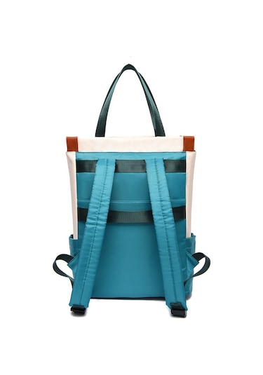 Oloey Kadın Sırt Çantası Su Geçirmez Oxford Kumaş El Sırt Çantası Yeşil