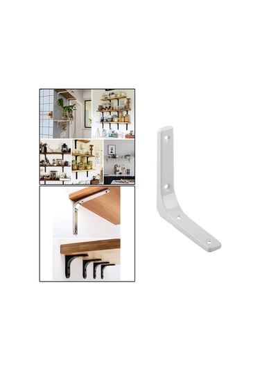 Suntek Magideal Ağır Hizmet Tipi Raf Aparatı Duvar Beyaz-4-inç Diğer