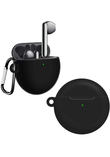 Huawei Freebuds 4 Kılıf Airbag 24 Kılıf, Siyah