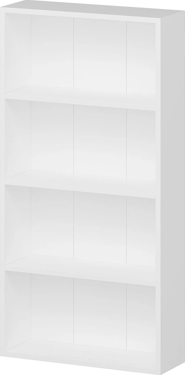 Adel 3 Raflı Kitaplık - Beyaz Beyaz