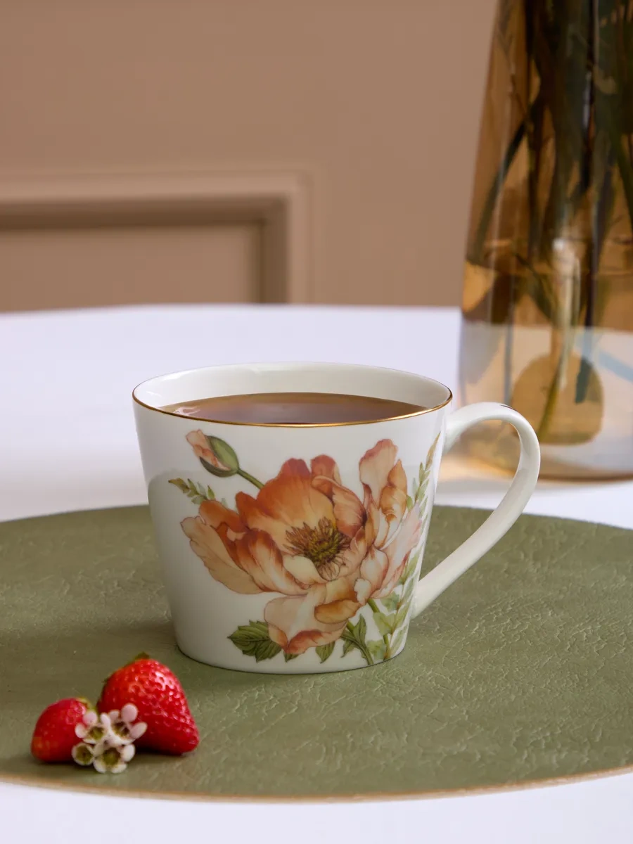 Lefard 450 Ml Çay Ve Kahve Kupası 'sense' Porsel 145603859 Sarı Neon