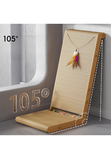 Suntek Şekilli Kedi Tırmalama Karton Kitty Dinlenme Için L