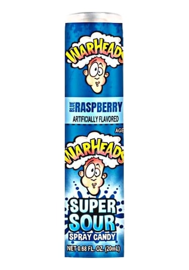 Warheads Super Sour Blue Raspberry Spray Candy 20 ML