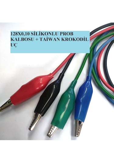 Banan To Krokodil Kablo 1 Metre Kaliteli Mavi